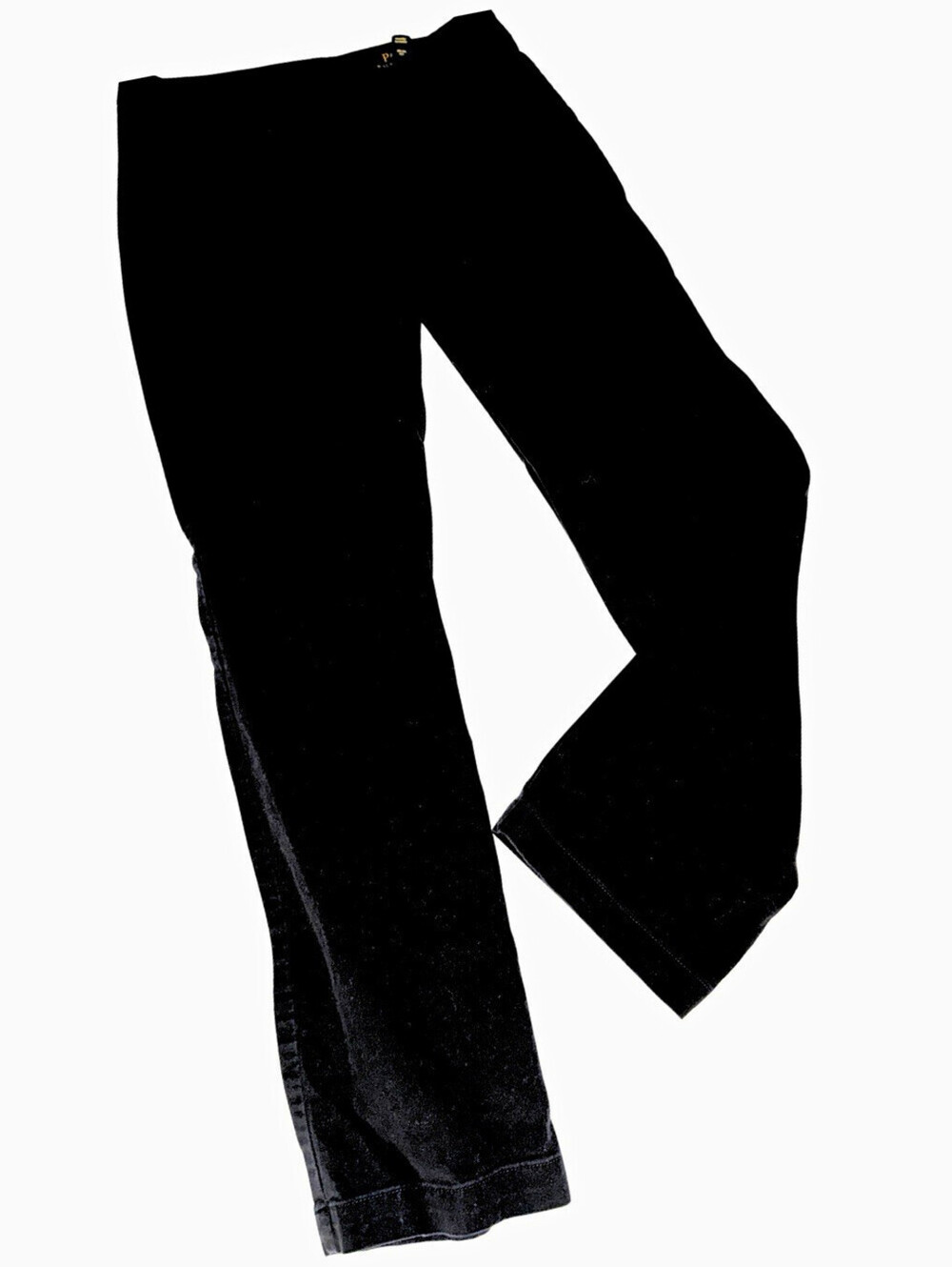 Polo Ralph Lauren Boys Black Chino Pants Cotton Twill Regular Fit Pockets